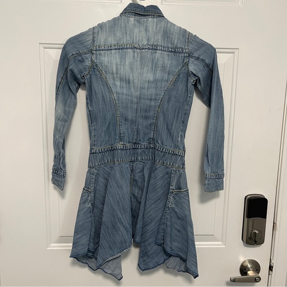 DIESEL Denim Dress with Pockets! Girls size 8 - Picture 2 of 7